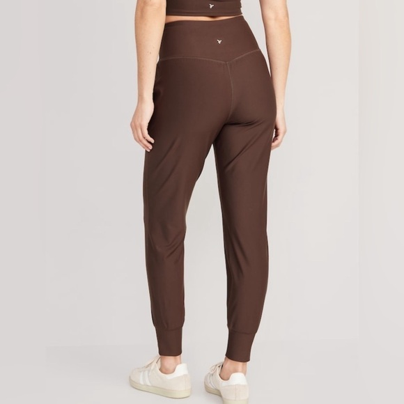 NWT! Dark Roast Coffee High-Waisted PowerSoft 7/8-Length Jogger Medium Petite🏋️ - Picture 2 of 9